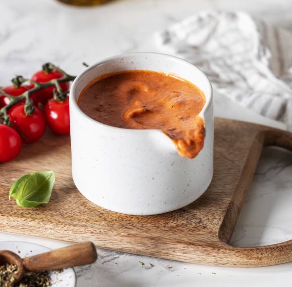 Cremige Tomatensoße