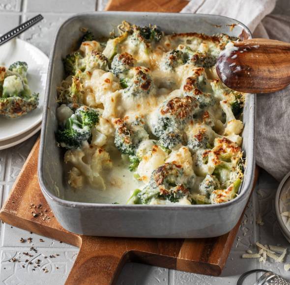 Gemüsegratin mit Béchamelsoße