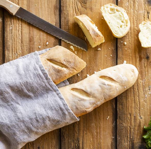 Superweiches Buttermilchbaguette