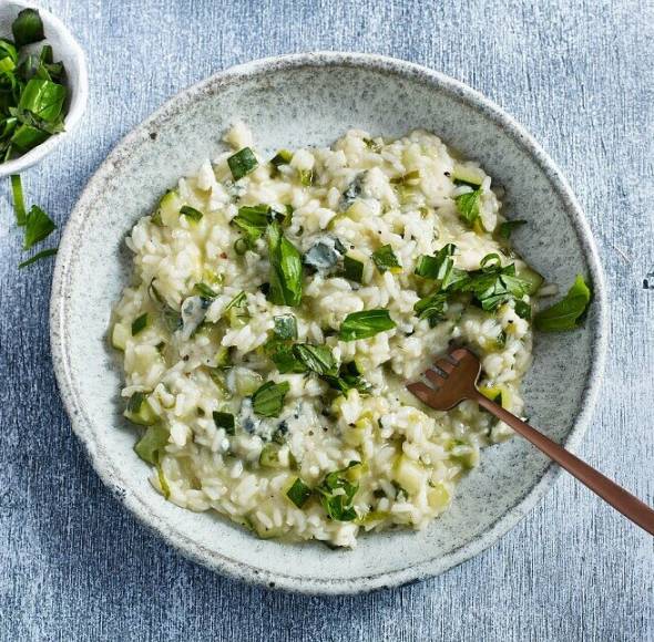 Zucchini-Risotto