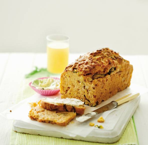 Kartoffel-Zucchini-Kastenbrot