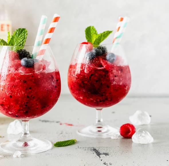 "Lillet" Wild Berry Slush
