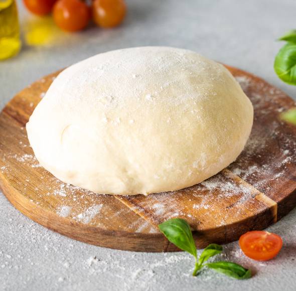 Pizzateig mit Backpulver