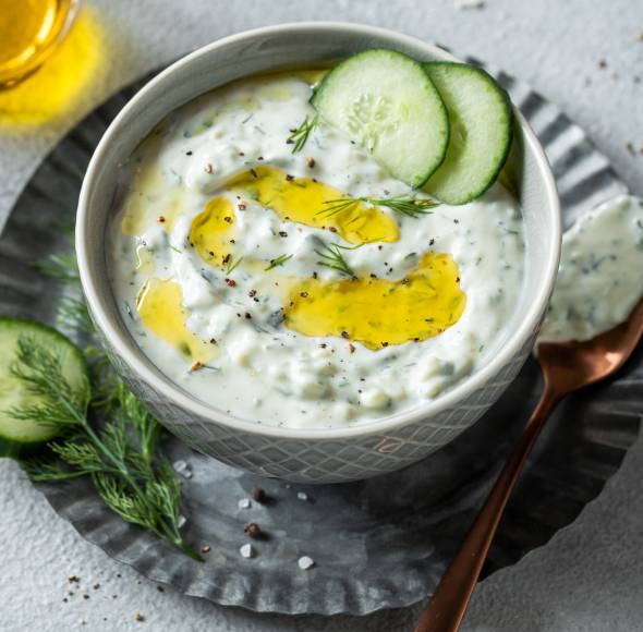 Veganisierter Zaziki