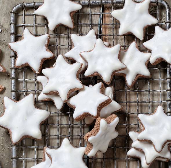 Klassische Zimtsterne