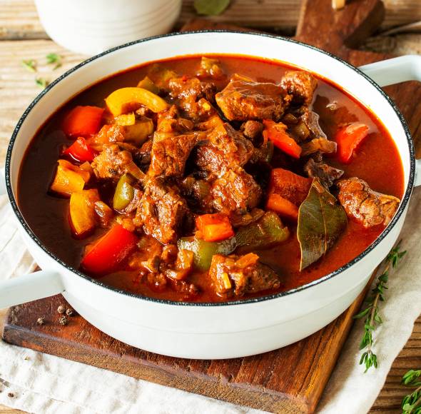 Räubertopf mit Paprika