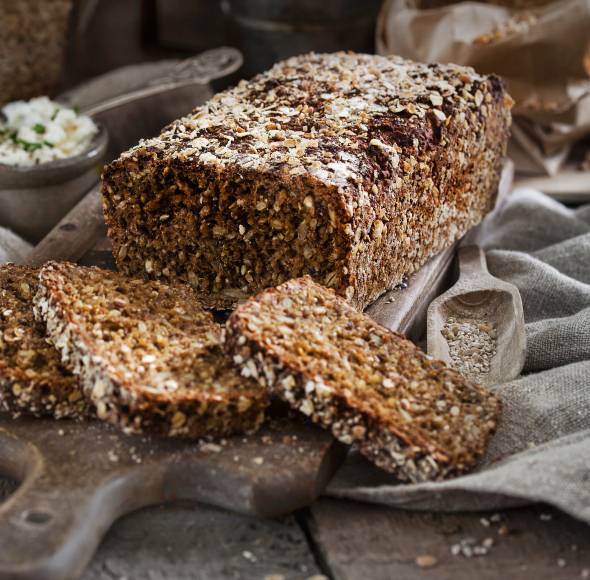 Saftiges Vollkornbrot