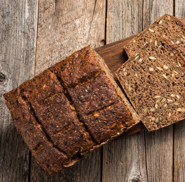 Schnelles Dinkelvollkornbrot