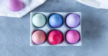 Eier färben und kochen mit dem Monsieur Cuisine