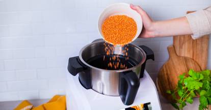 Wichtig: Kocheinsatz einsetzen nicht vergessen!