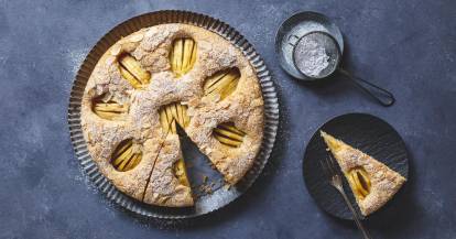 Versunkener Apfelkuchen mit dem Monsieur Cuisine