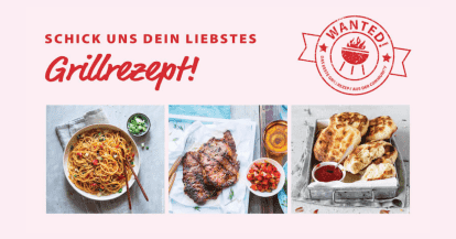 Schick uns dein liebstes Grillrezept!