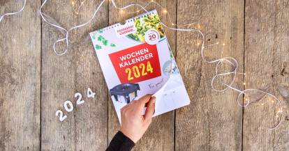 Der neue Wandkalender für 2024 von ZauberMix für deinen monsieur cuisine