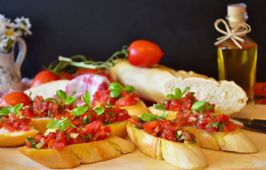 Bruschetta wie beim Italiener