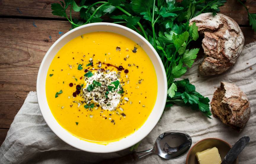 Feine Kürbissuppe mit dem Monsieur Cuisine