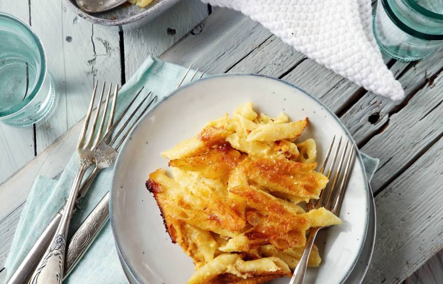 Nudelauflauf à la Carbonara