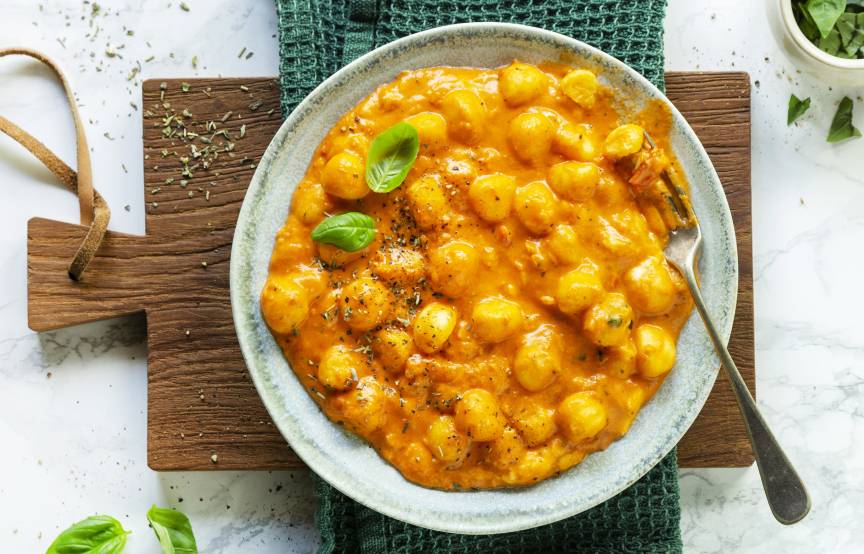 Tomate-Mozzarella-Gnocchi