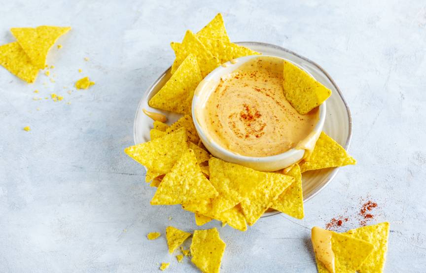 Der cremigste Nacho Käse Dip mit dem Monsieur Cuisine