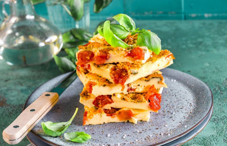 Tomate-Mozzarella-Frittata