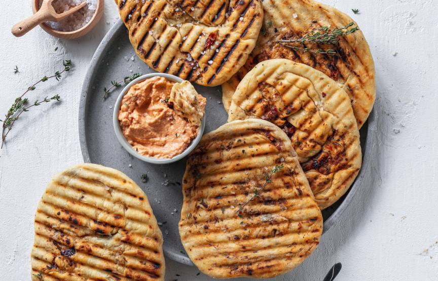 Mediterranes Grillbrot