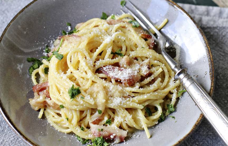 Spaghetti carbonara