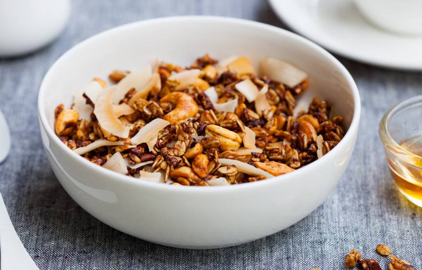 Low-Carb-Knuspermüsli