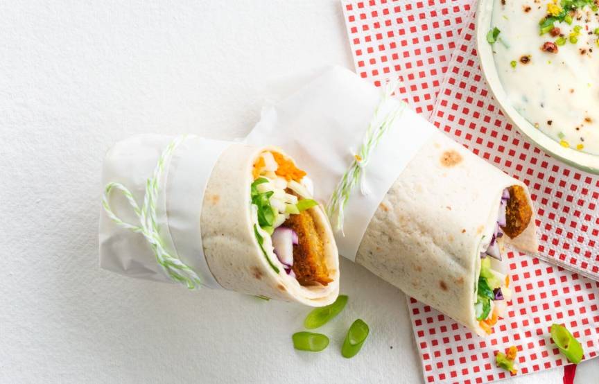 Falafel-Wraps