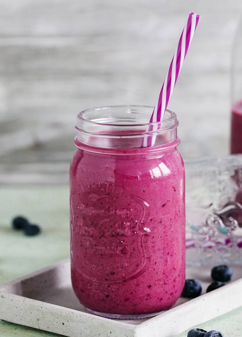 Beeriger Gute-Laune-Drink