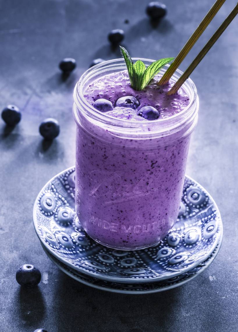 Blaubeer-Smoothie