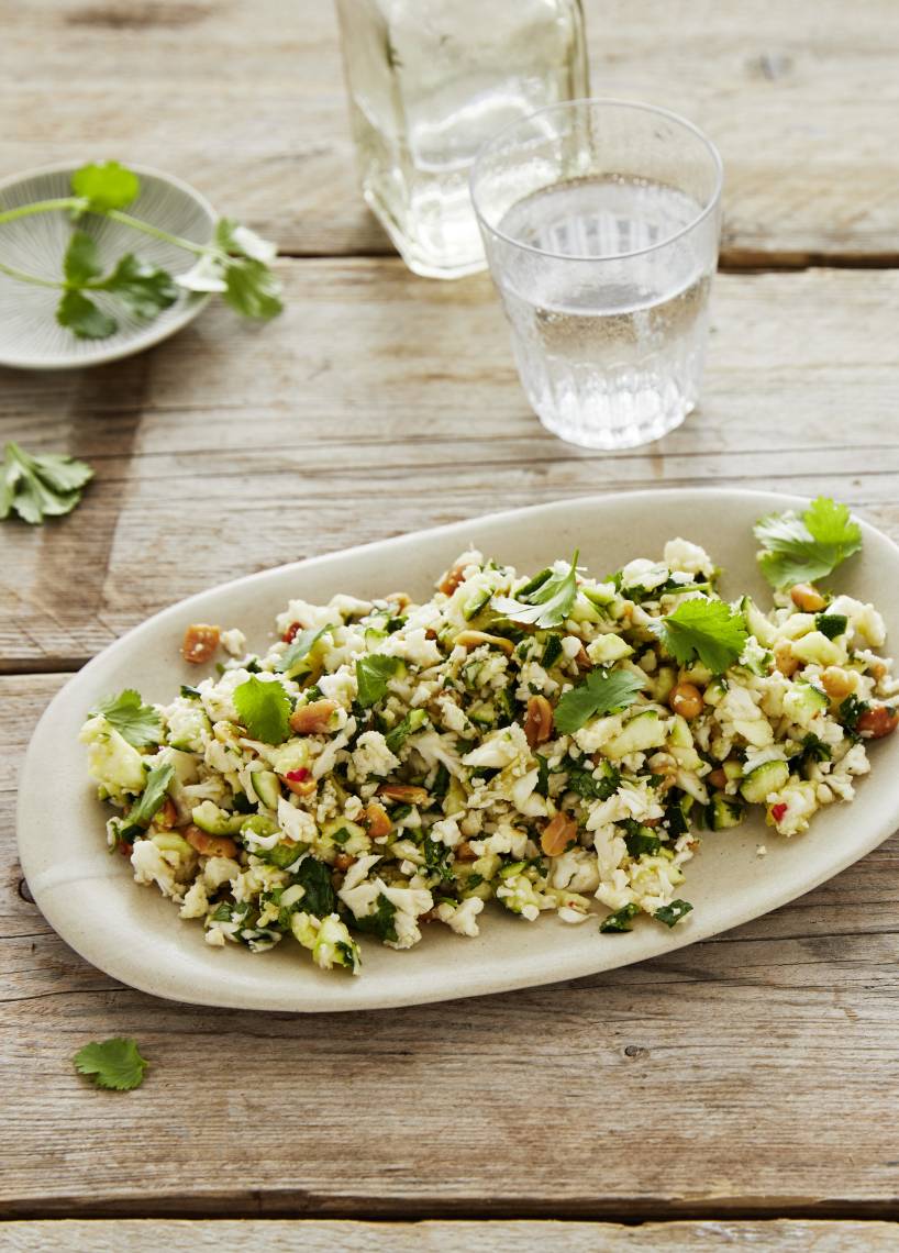 Blumenkohl-Zucchini-Salat