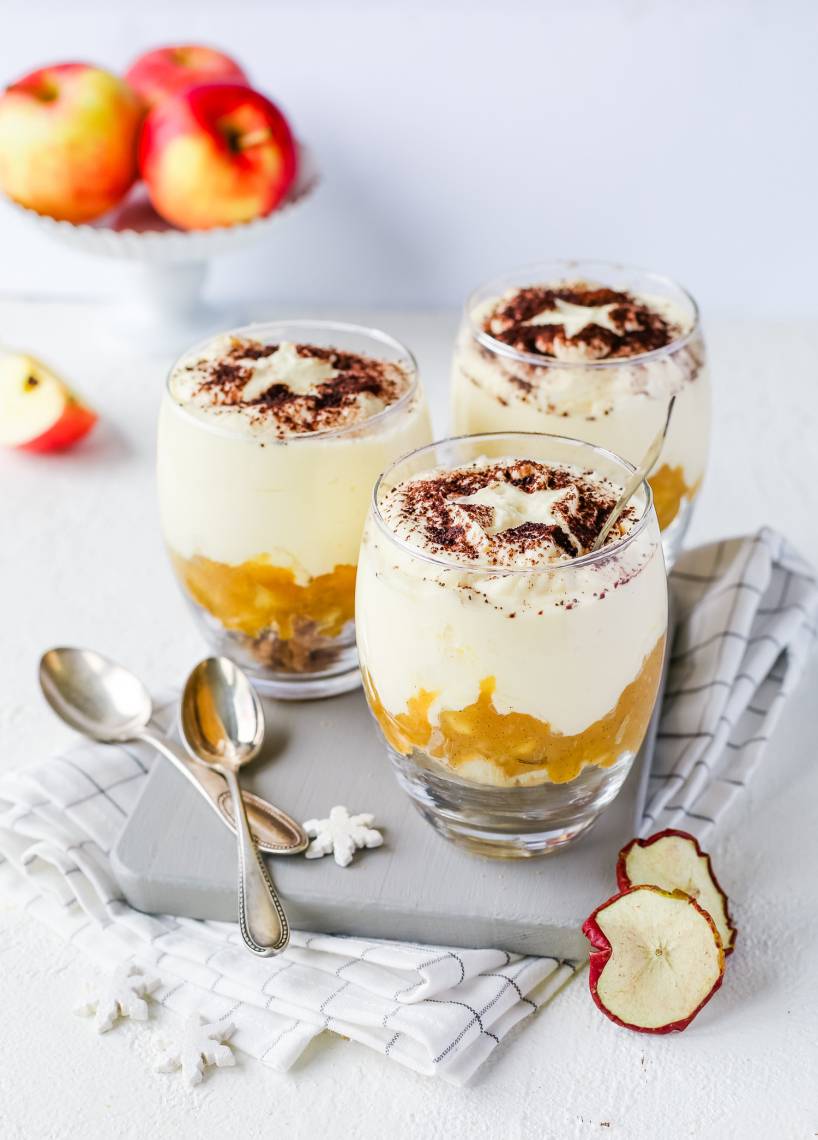 Bratapfel-Tiramisu