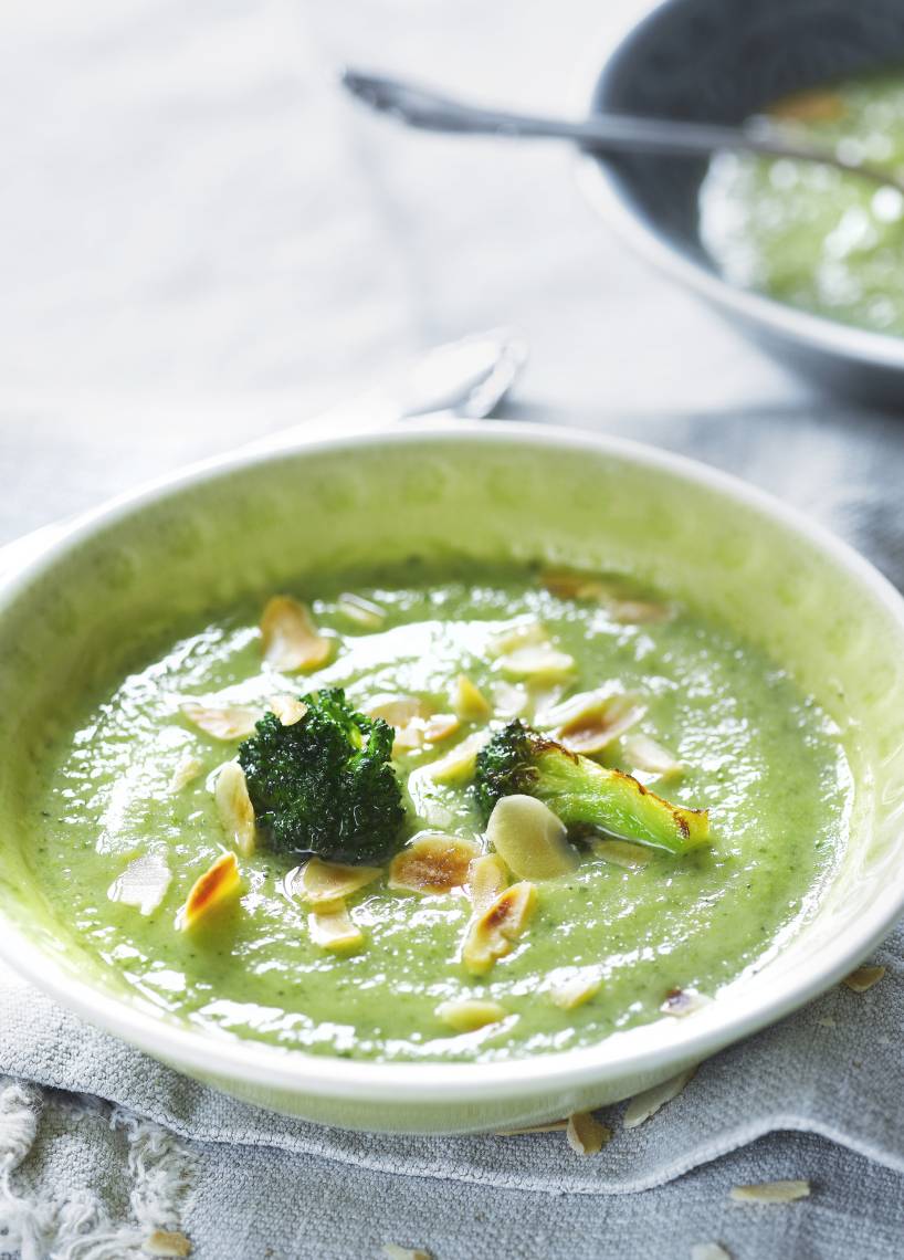 Brokkolisuppe mit Sahne