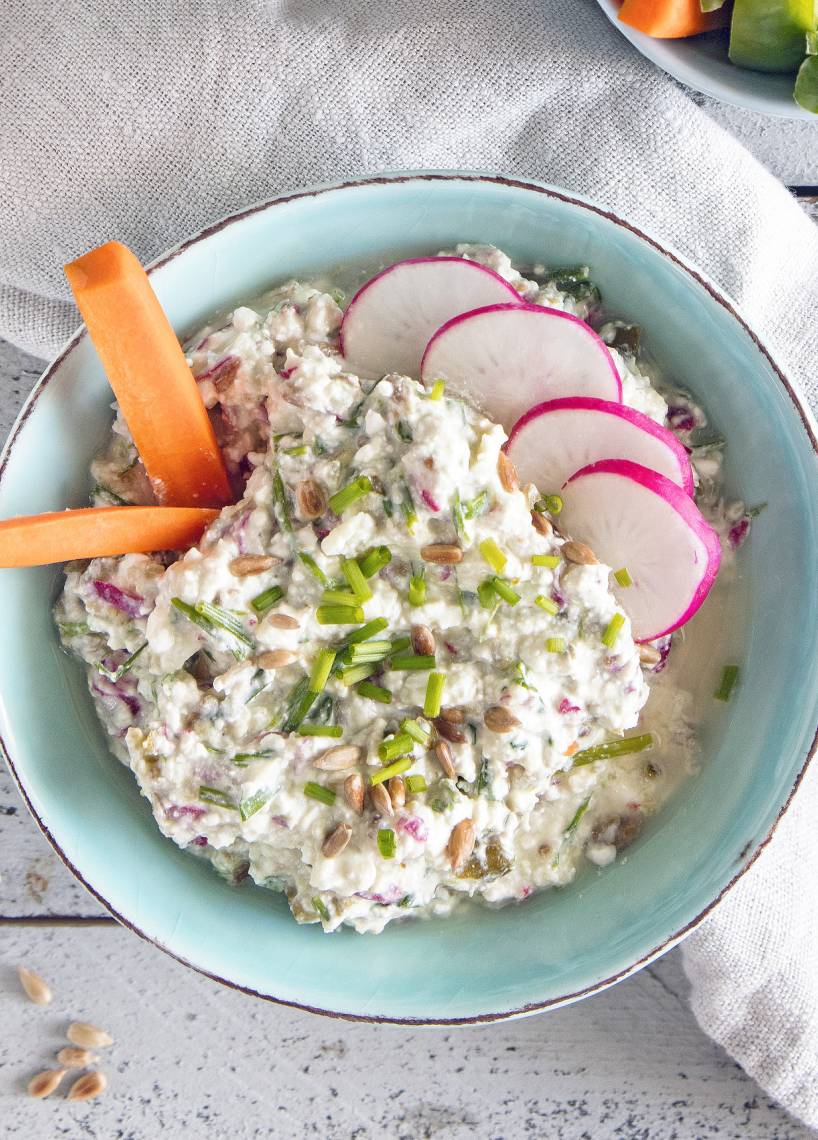 Deftiger Hüttenkäse