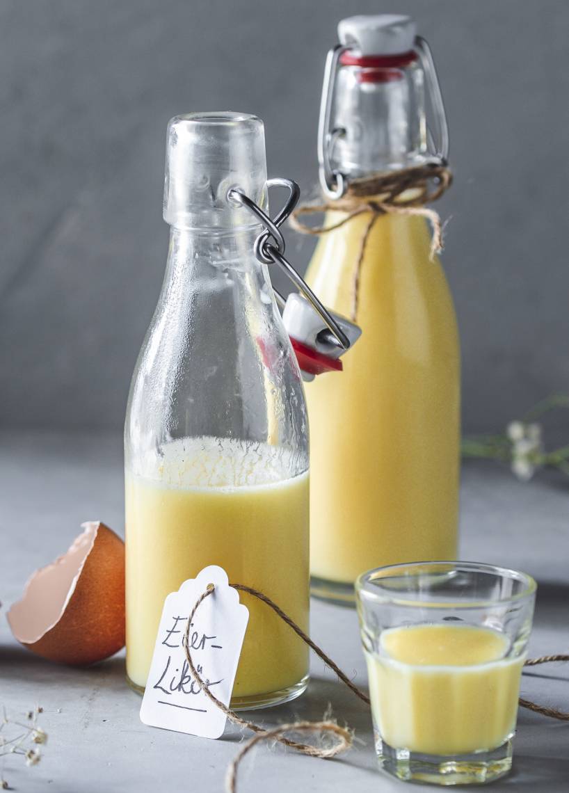 Eierlikör mit ganzen Eiern