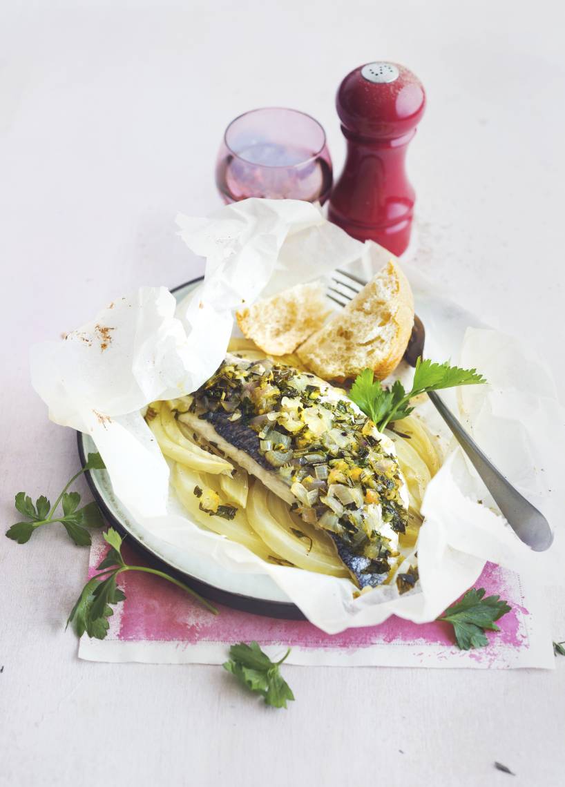 Gedünstete Dorade mit Fenchel