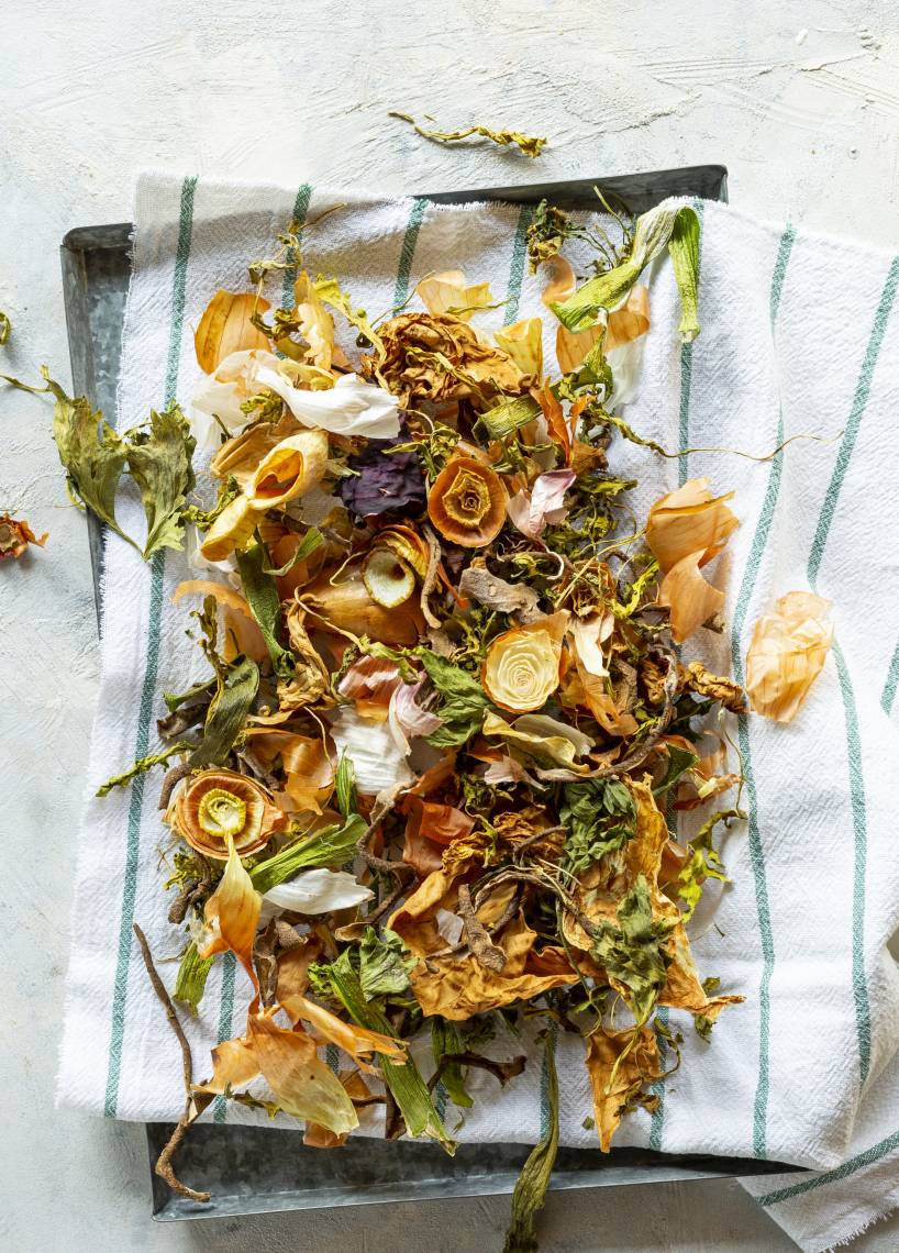 Gemüseschalen-Würzpulver