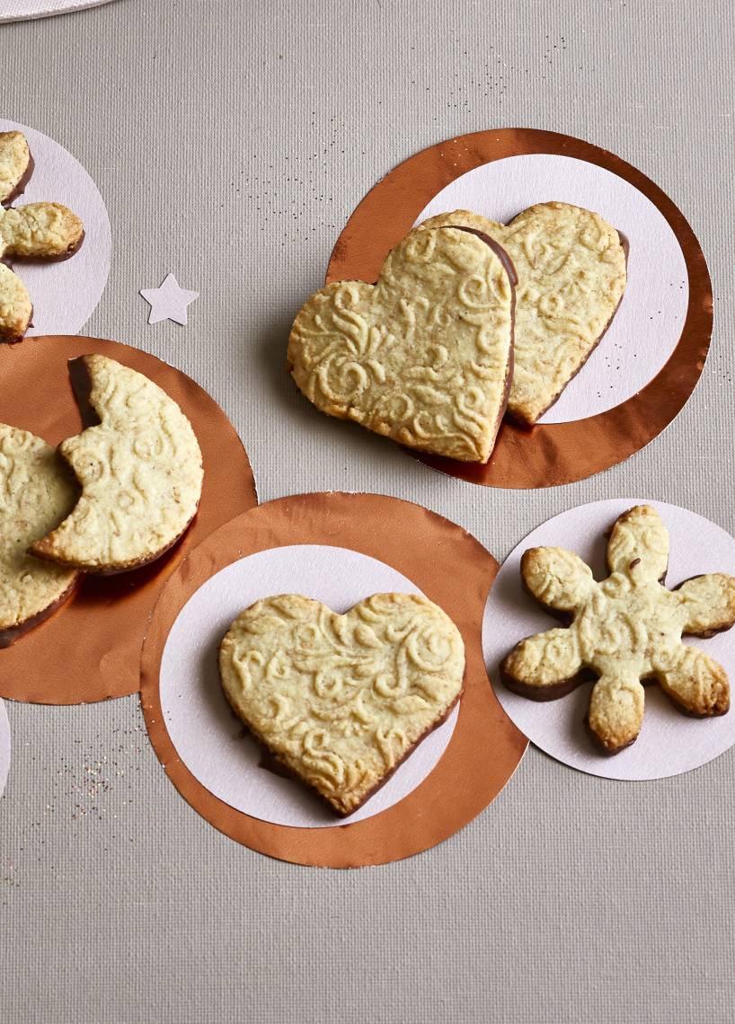 Haferplätzchen mit Schokolade