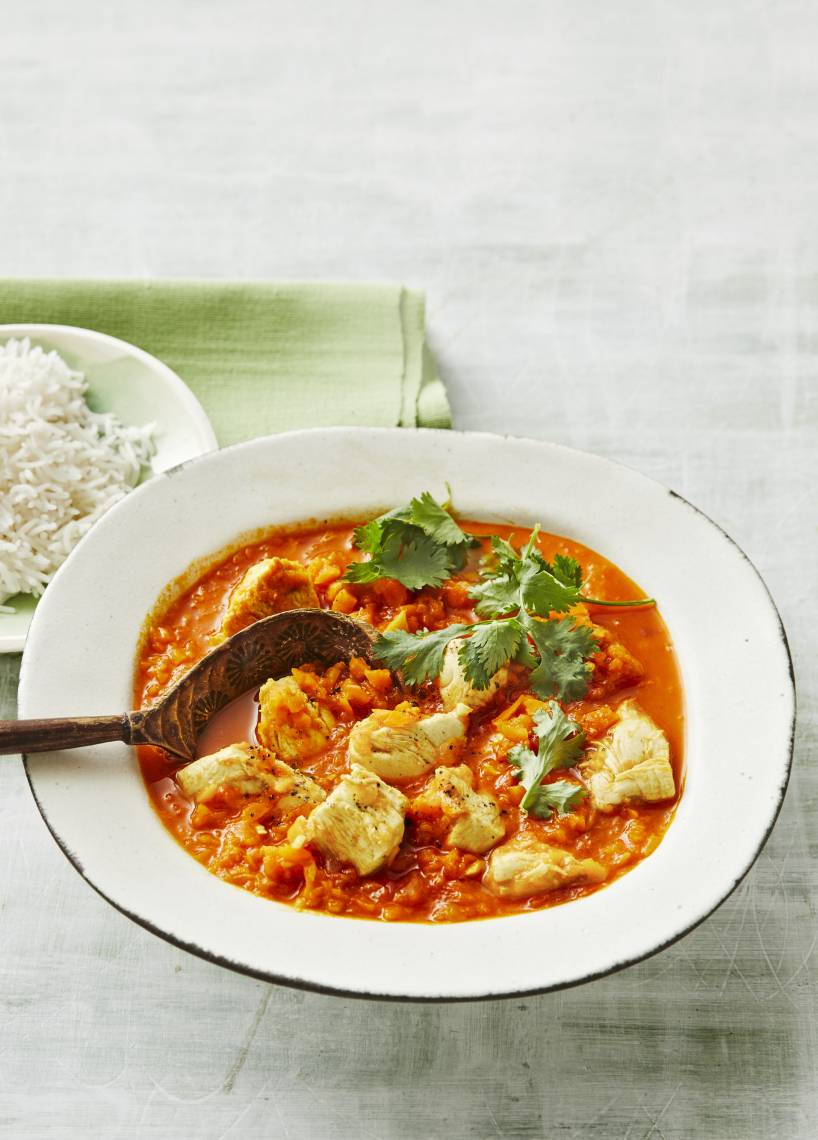 Indisches Hähnchencurry