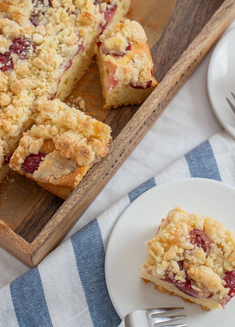 Kirschkuchen mit Quark-Öl-Teig