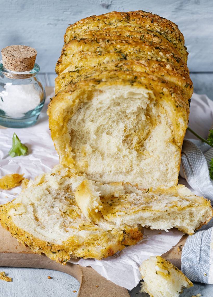 Knoblauch-Zupfbrot