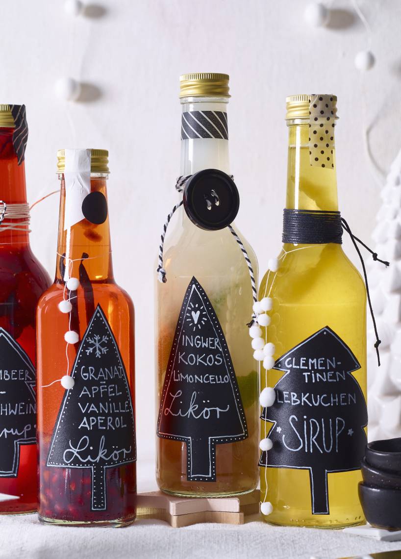 Kokos-Limoncello-Likör mit Ingwer