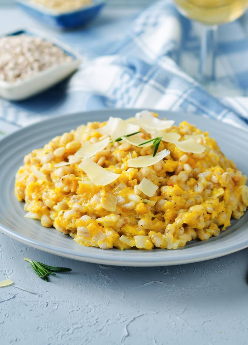 Kürbisrisotto