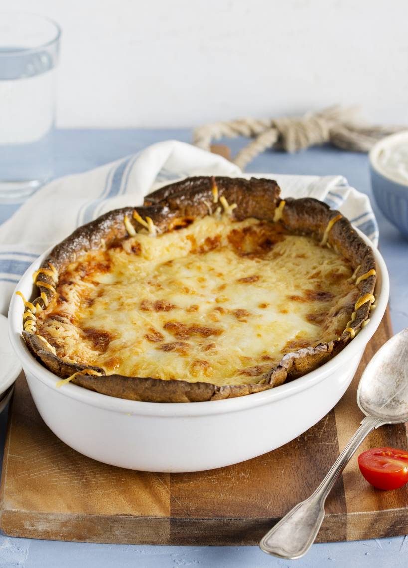 Low Carb: Würziger Pizzaauflauf