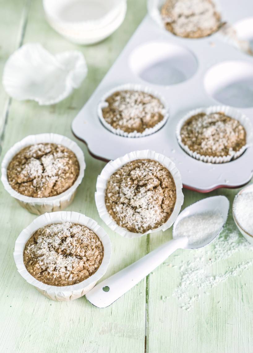 Müslimuffins mit Zimt