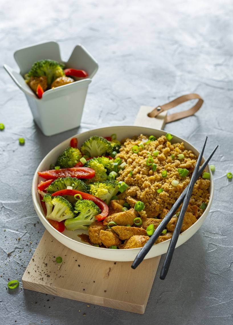 Nasi-Goreng mit Couscous