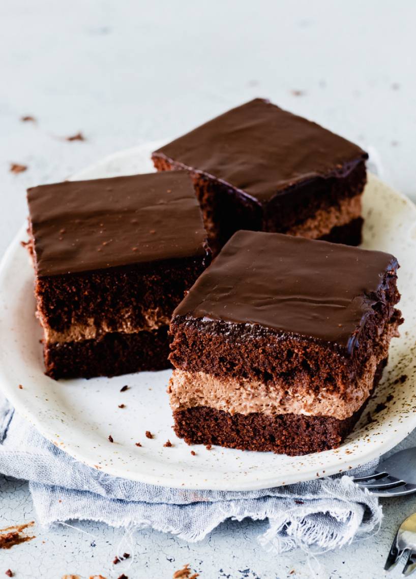 Nutellakuchen vom Blech