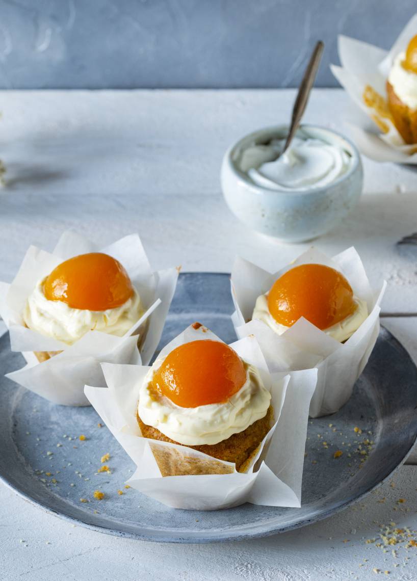 Ostermuffins im Spiegelei-Look