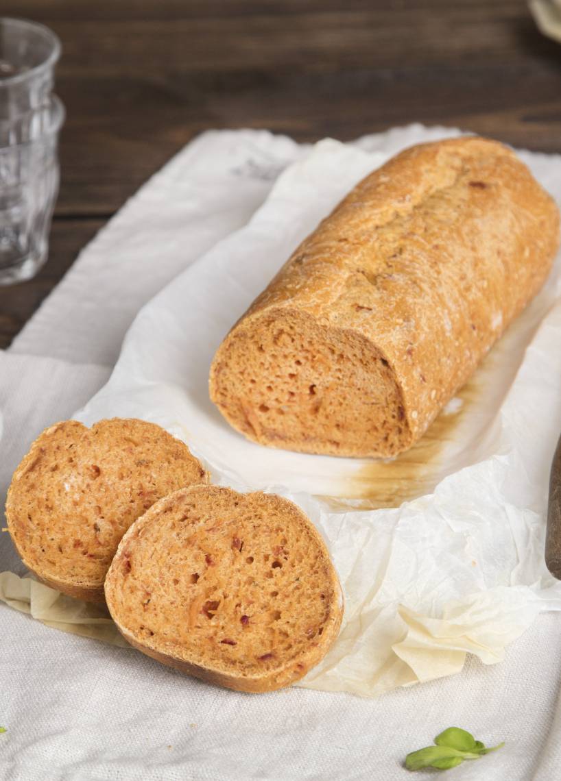 Pikantes Tomatenbrot