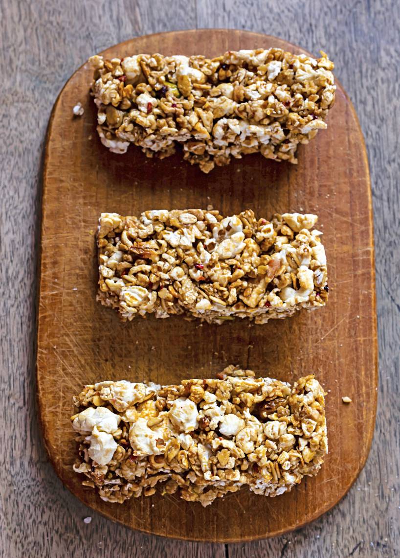Popcorn-Müsli-Riegel