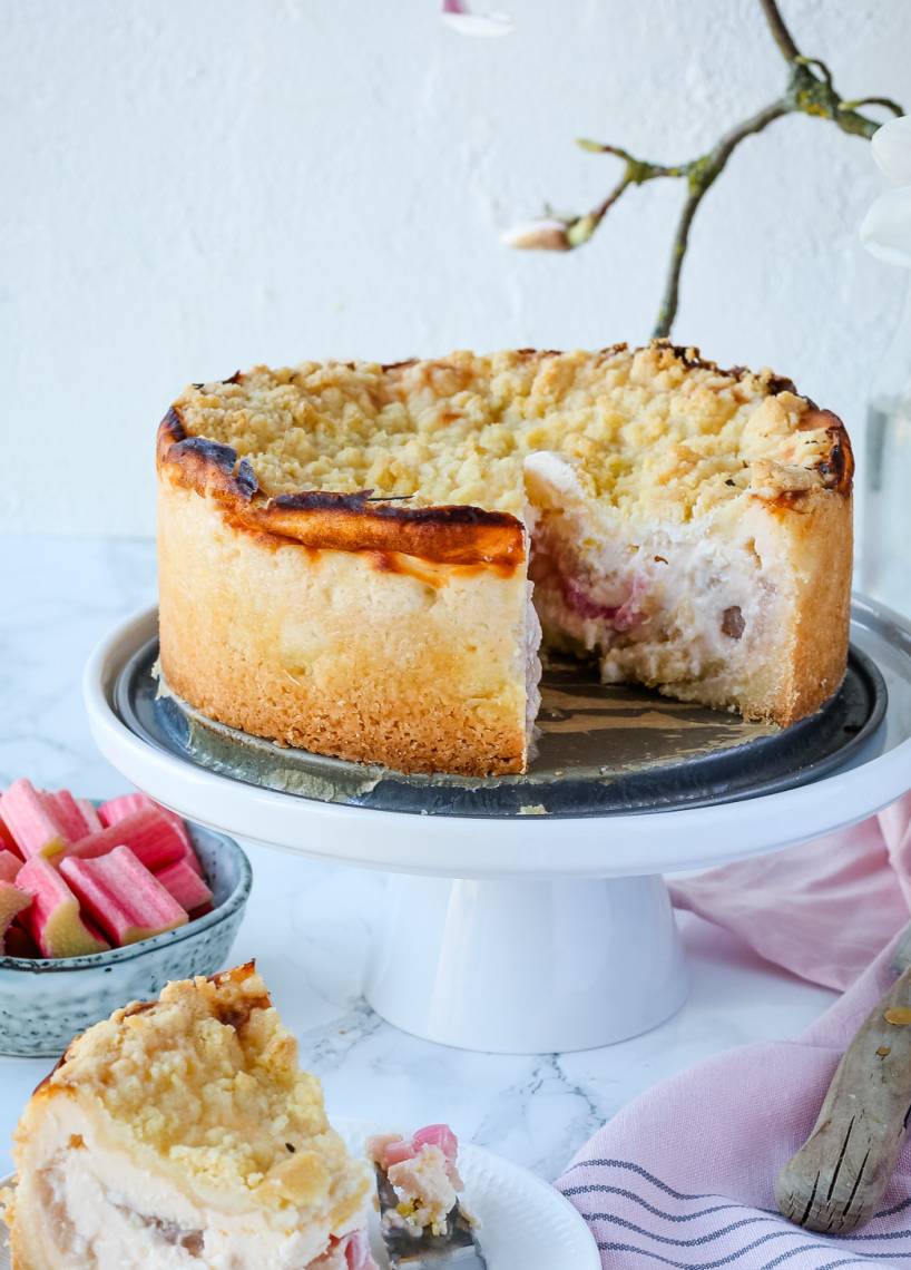 Rhabarber-Käsekuchen